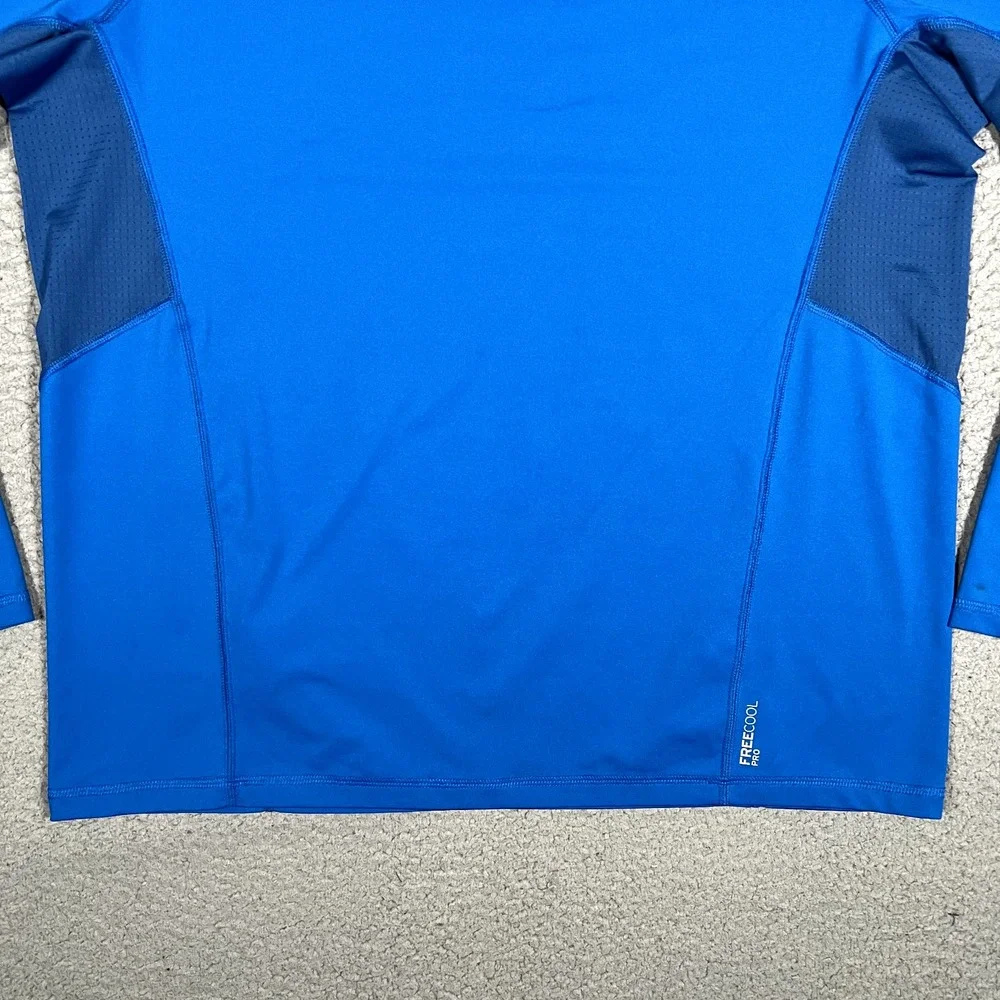 Eddie Bauer Shirt Mens Large Blue First‎ Ascent Baselayer Performance Outdoor